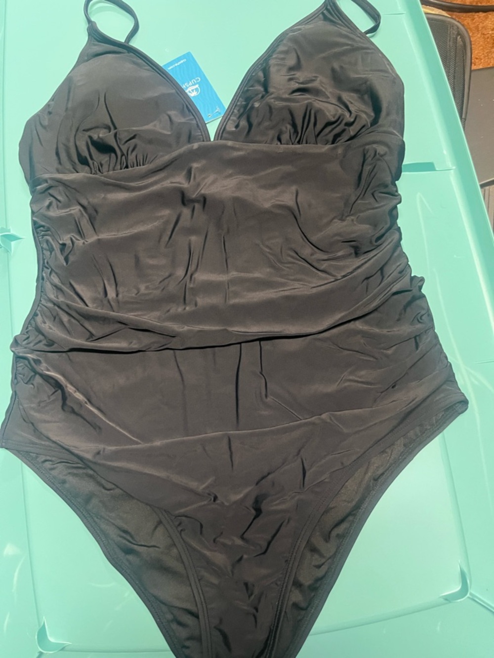 Cupshe Black One-Piece Swimsuit